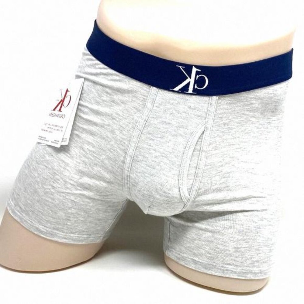 💖MEGA SALE💖Calvin Klein Men's NB2991050 Cotton Stretch Logo Gray Brief Boxer